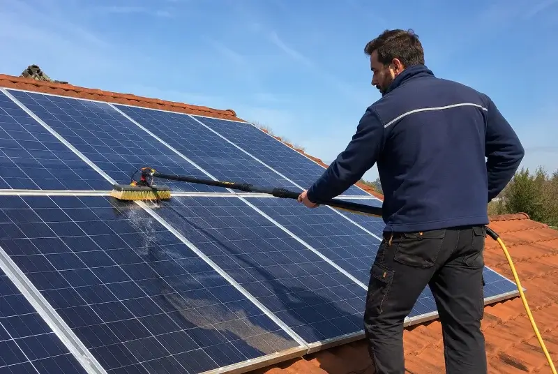 Nettoyage et entretien de panneaux solaires à Caudiès-de-Fenouillèdes